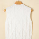  Alaia Pearled Textured Knit Sweater Vest