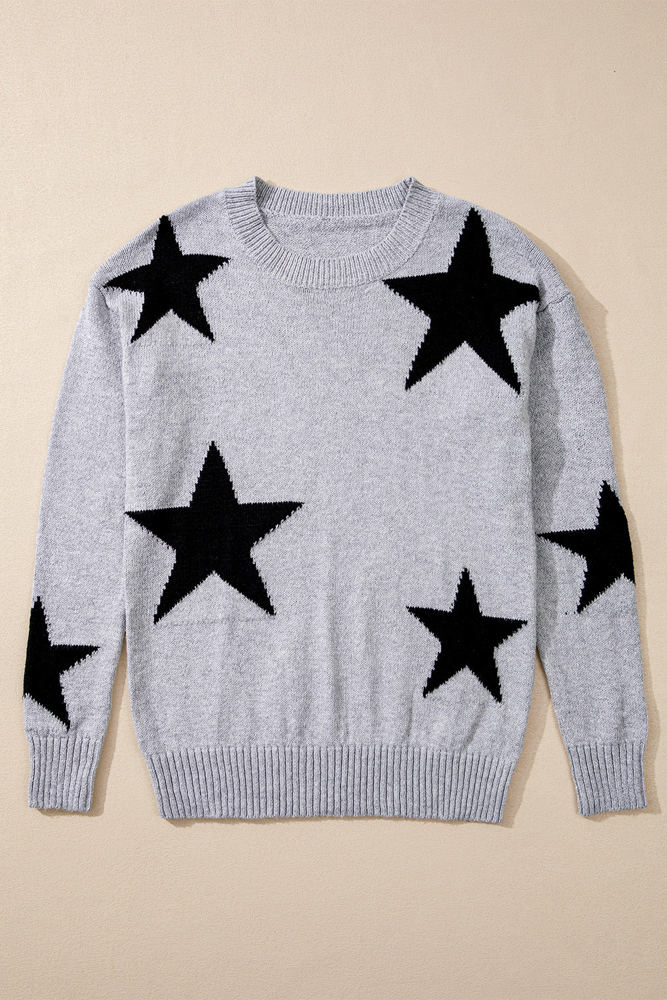 Alani Star Pattern Sweater