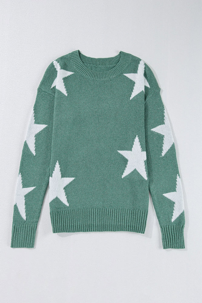 Alani Star Pattern Sweater