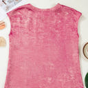  Alanna Metallic Cap Sleeve Top