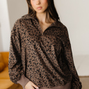  Alaya Quarter Zip Corduroy Sweatshirt