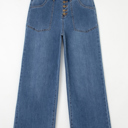  Aleah Waist Wide Leg Jeans
