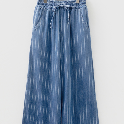Alessandra Tied Elastic Waist Trousers