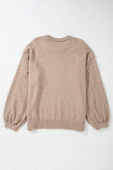 Alessia Plus Size Pearled Sweater