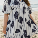  Alexa Lace Up Mini PLUS Dress