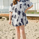  Alexa Lace Up Mini PLUS Dress