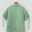  Alexandra Collared Half Sleeve Blouse