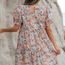  Aliana Bohemian Floral Mini Dress