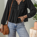  Aliana Bust Flow Fit Blouse