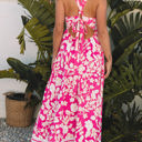  Alicia Floral Backless Maxi Dress