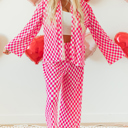  Alina Checkered Shirt