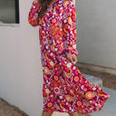  Alina Collared Tiered Long Dress