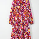  Alina Collared Tiered Long Dress