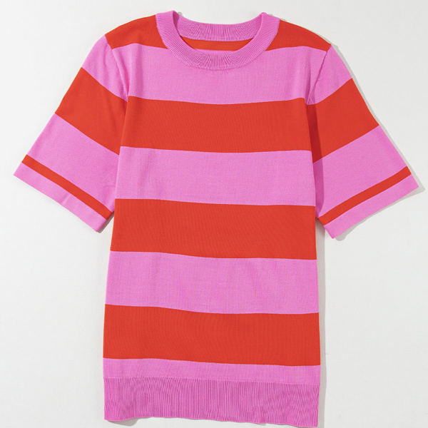 Alisson Striped Knitted Top