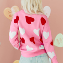  Aliyah Pattern Valentines Day Sweater