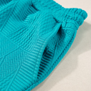  Allie Skobeloff Textured Ruffle Top