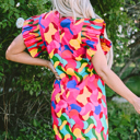  Amaia Ruffle Sleeve Shift Dress