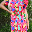  Amaia Ruffle Sleeve Shift Dress