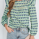  Amalia Long Sleeve Blouse Long Sleeve Top