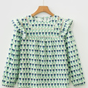  Amalia Long Sleeve Blouse Long Sleeve Top