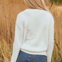  Amanda Embroidered Bow Boots Sweater