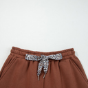  Amaris Elastic Waist Solid Pants