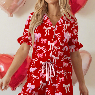 Amayah Ruffled Short Sleeve Shirt