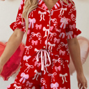  Amayah Ruffled Short Sleeve Shirt