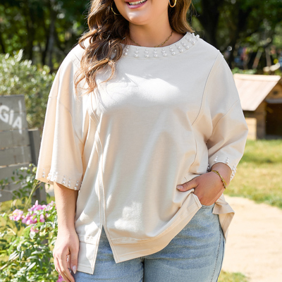 Amber Half Sleeve PLUS Top