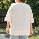  Amber Half Sleeve PLUS Top