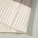  Amelia Colorblock Loose Pullover Sweater