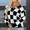  Amelia Drop Shoulder Knit Sweater