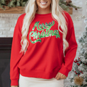  Amelia Drop Shoulder Loose Sweatshirt