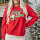  Amelia Drop Shoulder Loose Sweatshirt