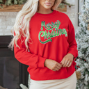  Amelia Drop Shoulder Loose Sweatshirt