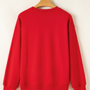 Amelia Drop Shoulder Loose Sweatshirt