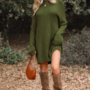  Amelia Drop Shoulder Slouchy Sweater