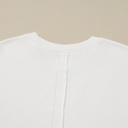  Amelia Floral Patchwork Sleeve Plus Sweatshirt