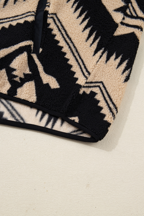 Amelia Half Collared Plush Sweatshirt