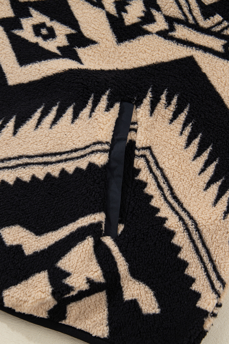 Amelia Half Collared Plush Sweatshirt