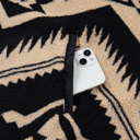  Amelia Half Collared Plush Sweatshirt