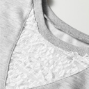  Amelia Patchwork Drop Shoulder Pullover