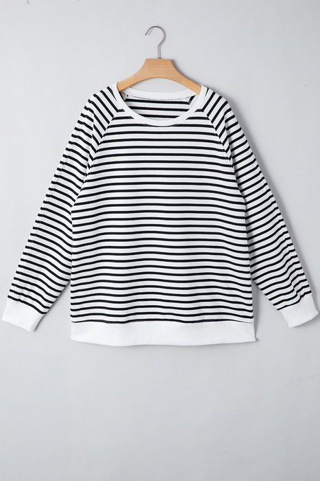 Amelia Side Slits Loose Sweatshirt