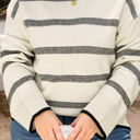  Amelia Sleeve Drop Shoulder PLUS Sweater