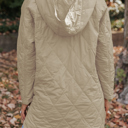  Amelia Snap Hooded Puffer Coat