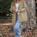  Amelia Snap Hooded Puffer Coat