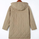  Amelia Snap Hooded Puffer Coat