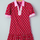  Amina Bubble Sleeve Mini Dress