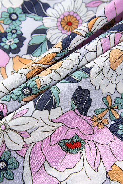 Amira Print Tiered Maxi Skirt