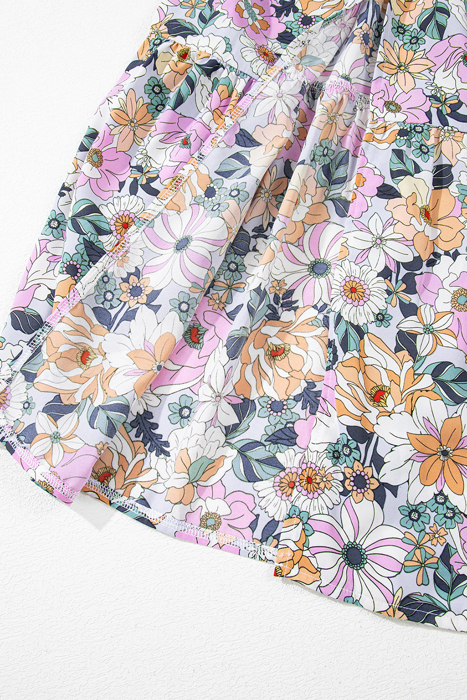 Amira Print Tiered Maxi Skirt